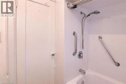Bathroom featuring shower / bath combination -