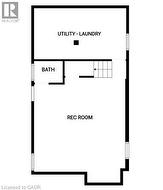 View of home floor plan -