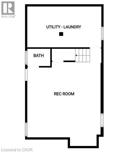 View of home floor plan - 215 Walter Avenue S, Hamilton, ON - Other