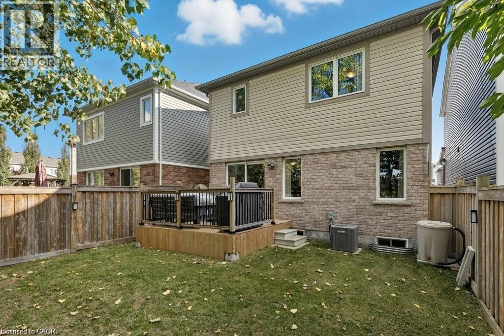 286 Apple Hill Crescent, Kitchener, ON - Outdoor With Deck Patio Veranda