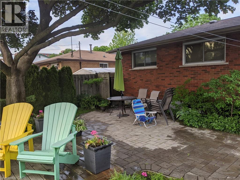 View of patio - 22 Redwing Road, Hamilton, ON - Outdoor With Exterior