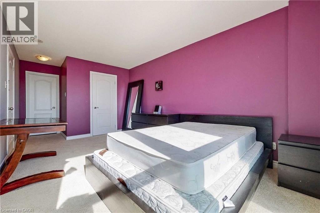 Bedroom with carpet flooring - 135 James Street Unit# 608, Hamilton, ON - Indoor Photo Showing Bedroom