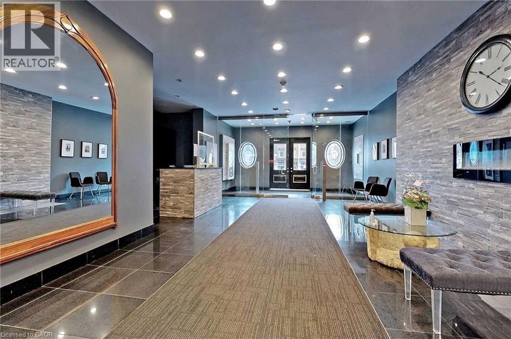 View of lobby - 135 James Street Unit# 608, Hamilton, ON - Indoor Photo Showing Other Room