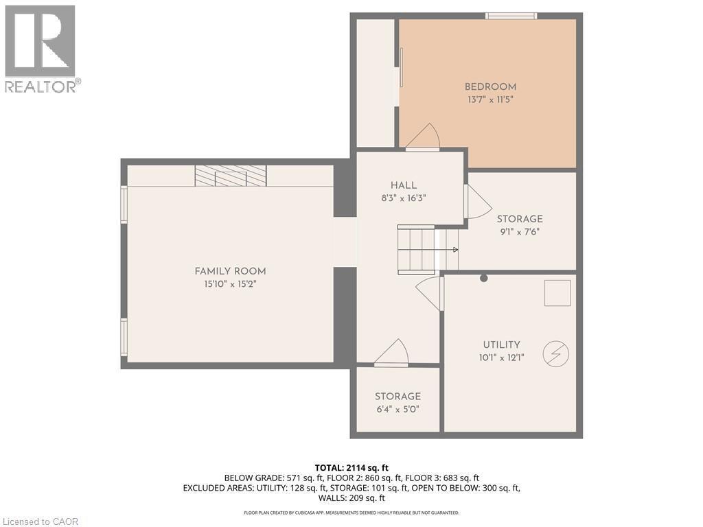 basement - 657 Windham Road 14, Simcoe, ON - Other