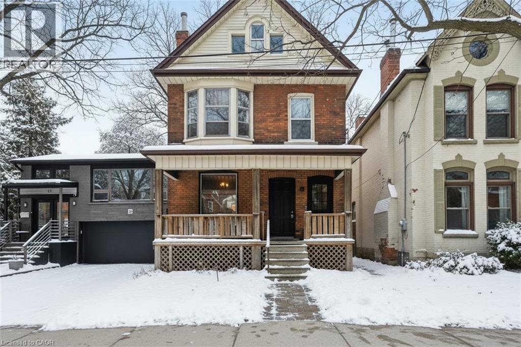 Seasonally adjusted with Ai - 13 Bruce Street, Hamilton, ON - Outdoor With Deck Patio Veranda With Facade