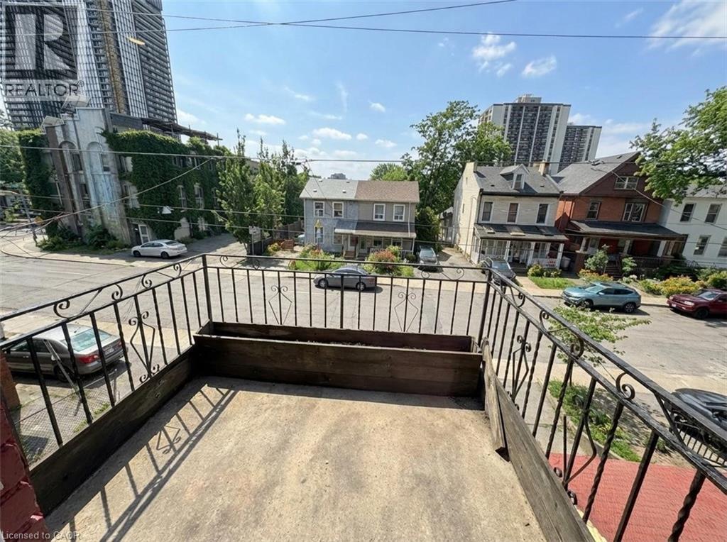 164 Catharine Street N, Hamilton, ON - Outdoor With Balcony