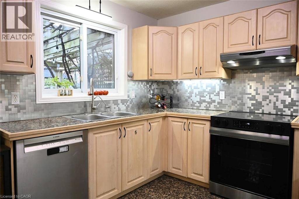 11 Apple Ridge Drive, Kitchener, ON - Indoor Photo Showing Kitchen With Double Sink