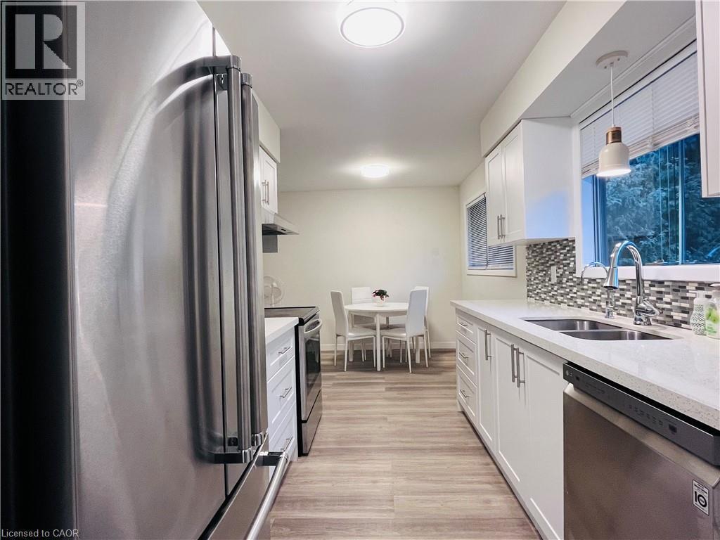 243 Appleby Line, Burlington, ON - Indoor Photo Showing Kitchen With Double Sink