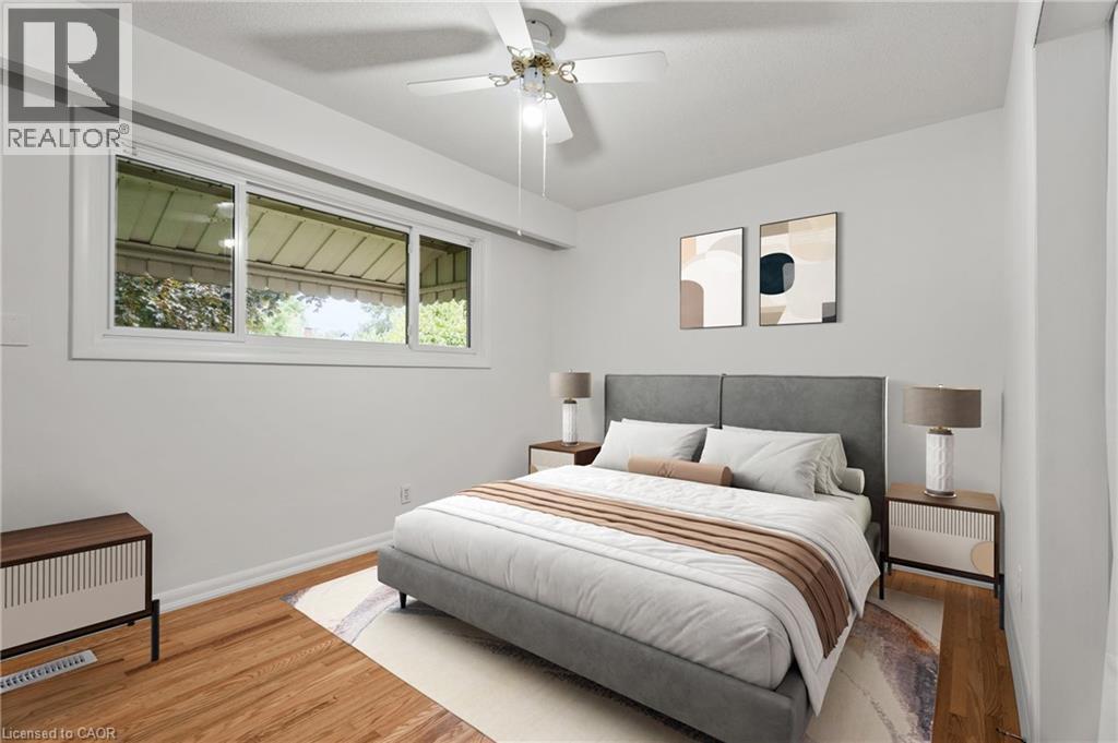 Virtually Staged - 98 Laurier Avenue, Hamilton, ON - Indoor Photo Showing Bedroom