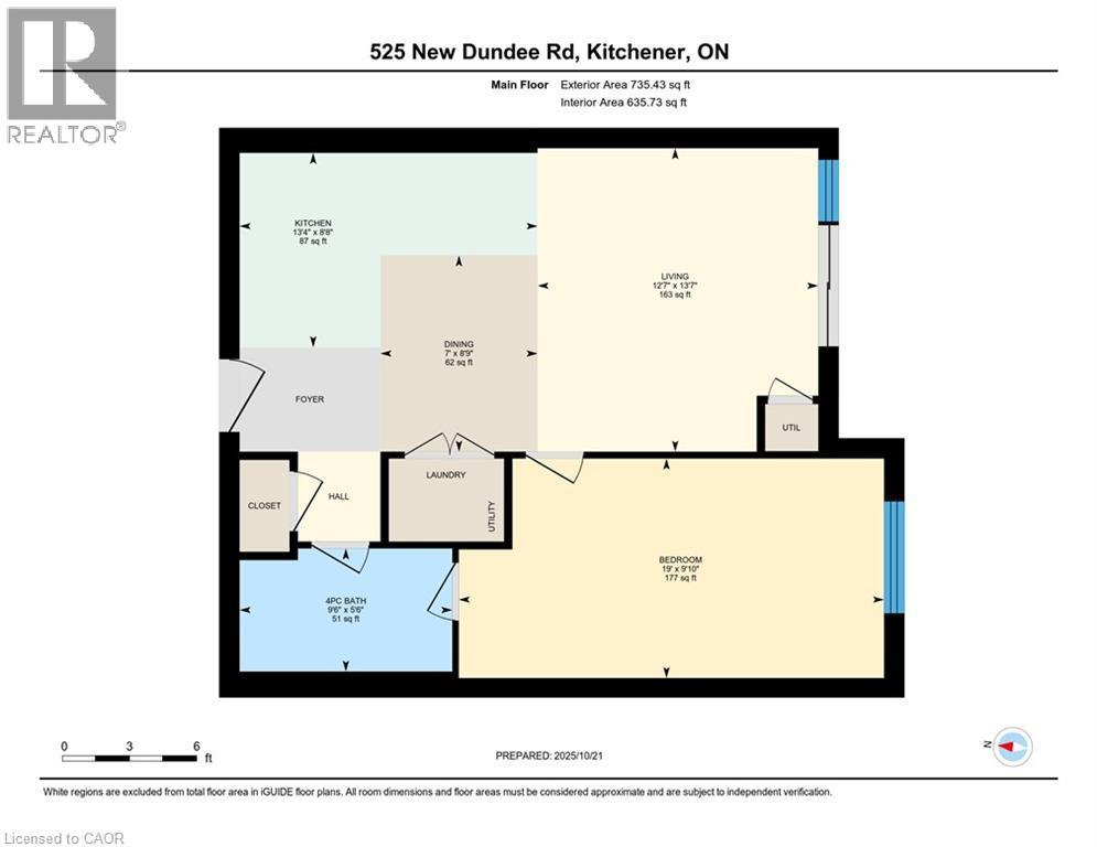 View of home floor plan - 525 New Dundee Road Unit# 101, Kitchener, ON - Other
