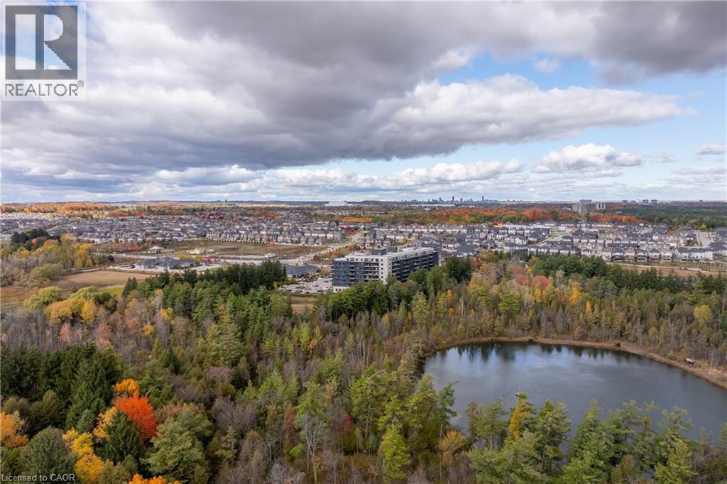 View of urban area with a nearby body of water - 525 New Dundee Road Unit# 101, Kitchener, ON - Outdoor With View