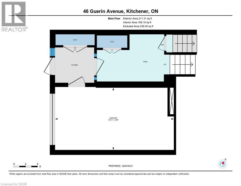 View of home floor plan - 46 Guerin Avenue, Kitchener, ON - Other