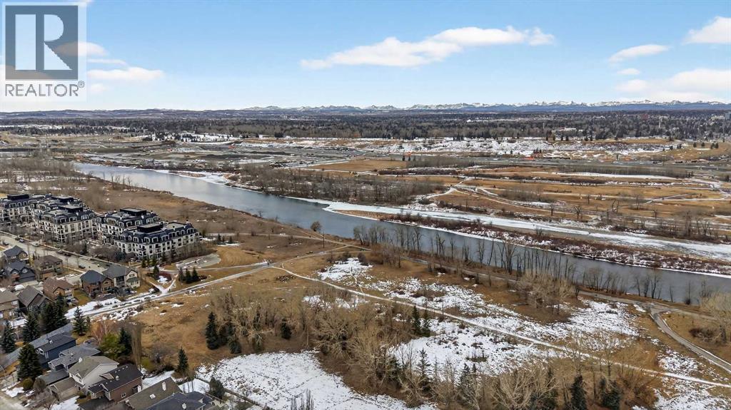 River path has views of the mountains - 509 Riverview Place Se, Calgary, AB - Outdoor With View