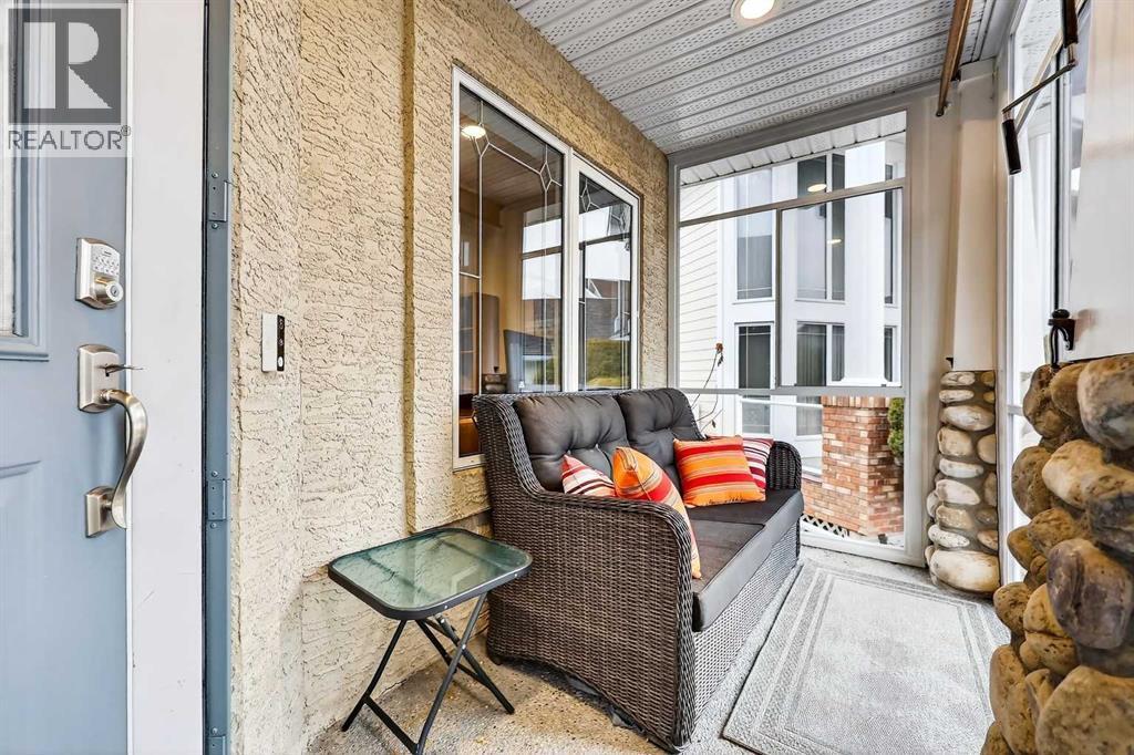 Closed in sun porch, completed Feb 2023, a great spot for your morning coffee - 509 Riverview Place Se, Calgary, AB - Outdoor With Exterior