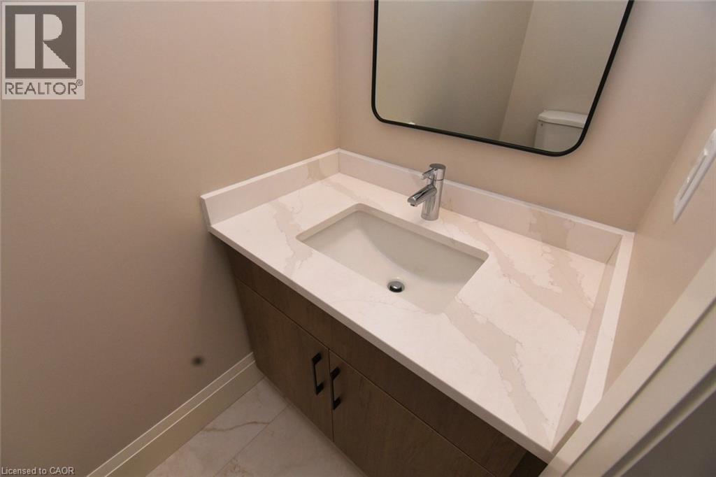 Powder Room - 279 Hess Street S, Hamilton, ON - Indoor Photo Showing Bathroom