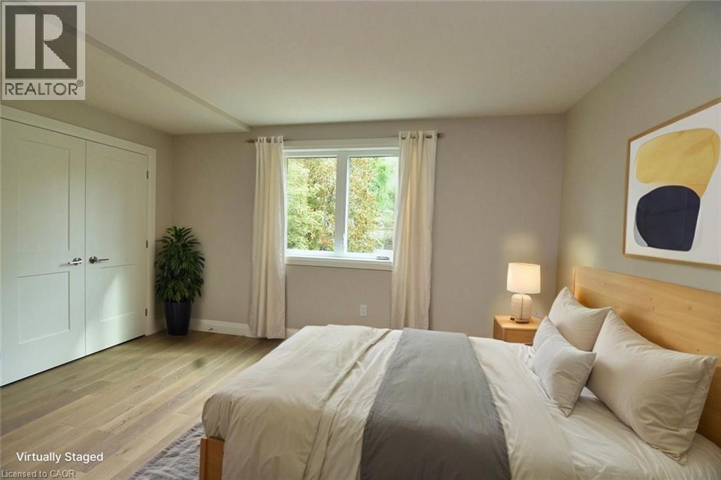 Second Bedroom (Virtually Staged) - 279 Hess Street S, Hamilton, ON - Indoor Photo Showing Bedroom