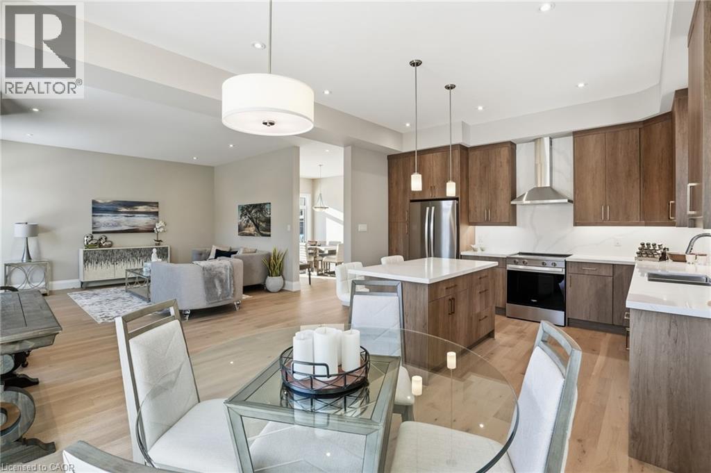 Lot 7 Klein Circle, Ancaster, ON - Indoor Photo Showing Kitchen With Upgraded Kitchen