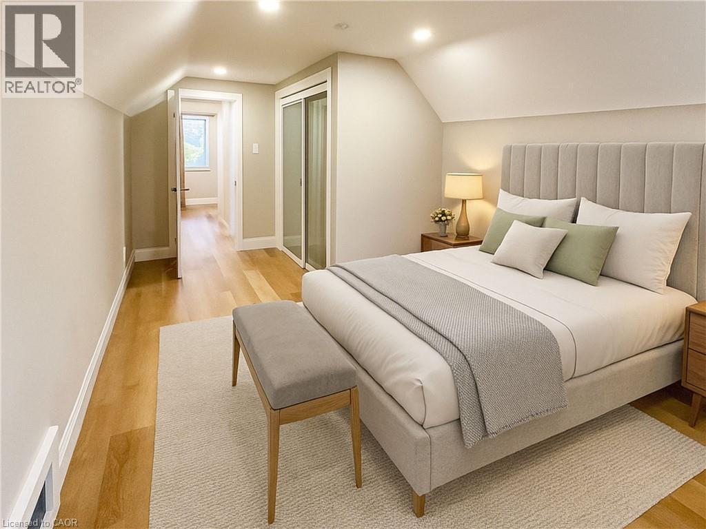 Virtually Staged - 232 Rodgers Road, Hamilton, ON - Indoor Photo Showing Bedroom