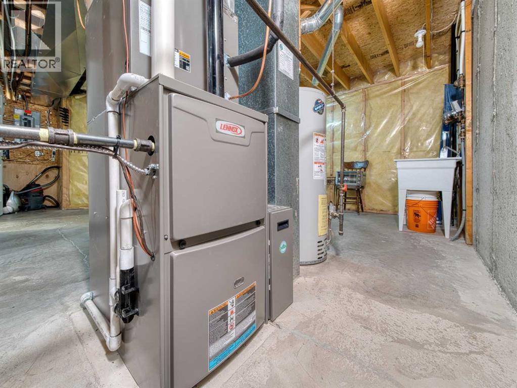 Furnace and A/C Installed 2024 - 301 Arbour Cliff Close Nw, Calgary, AB - Indoor Photo Showing Basement