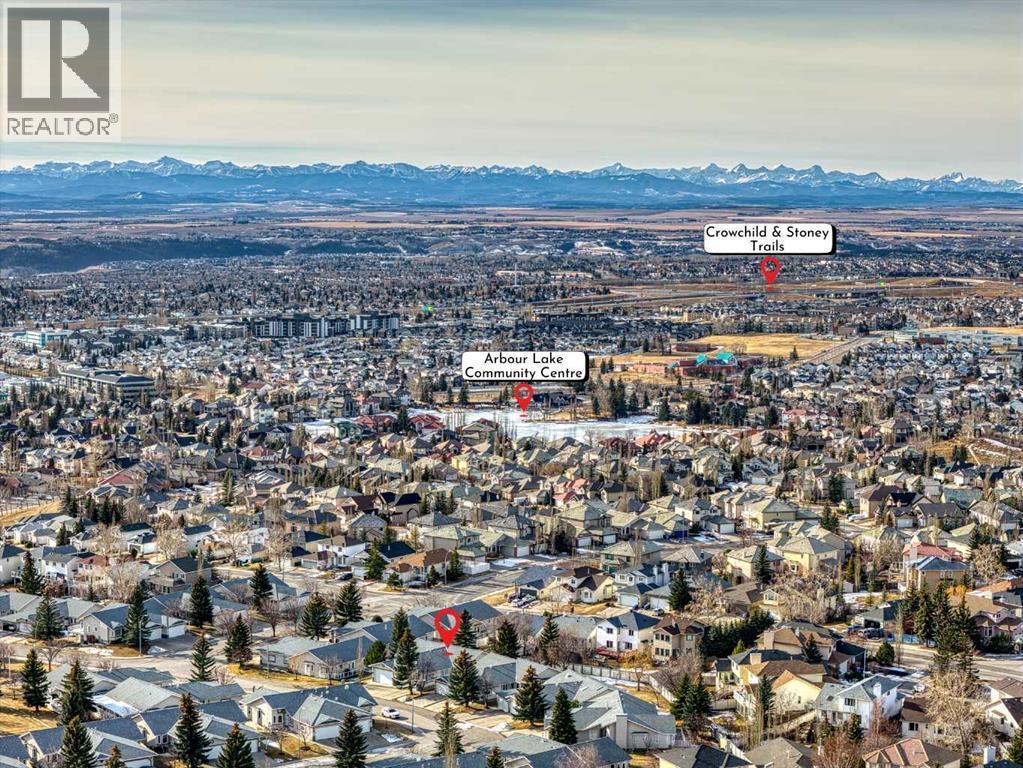 301 Arbour Cliff Close Nw, Calgary, AB - Outdoor With View