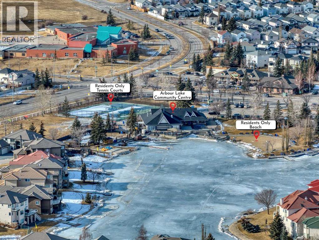 Arbour Lake - 301 Arbour Cliff Close Nw, Calgary, AB - Outdoor With Body Of Water With View