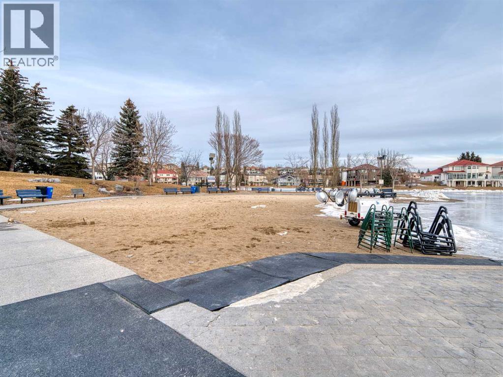 Private Beach for Arbour Lake Residents - 301 Arbour Cliff Close Nw, Calgary, AB - Outdoor With View
