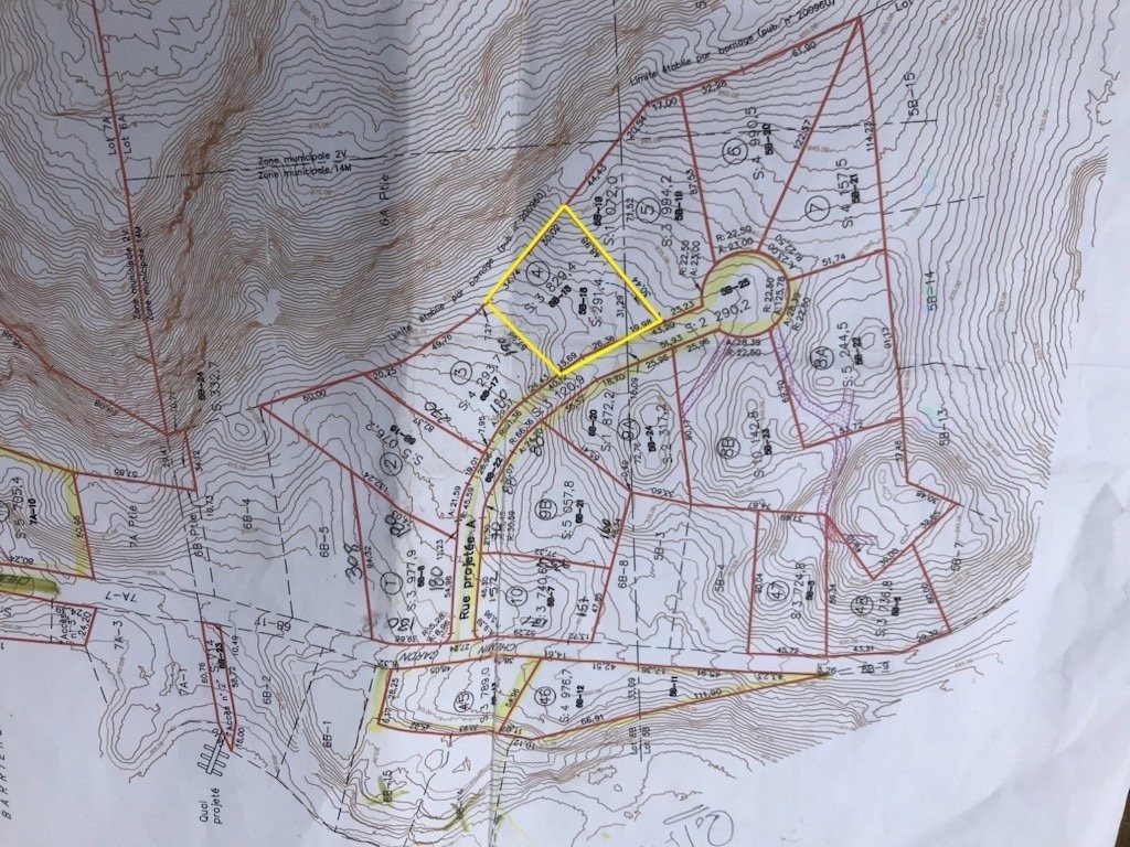 Plan (croquis) - Rue Makwa, Lac-Simon, QC