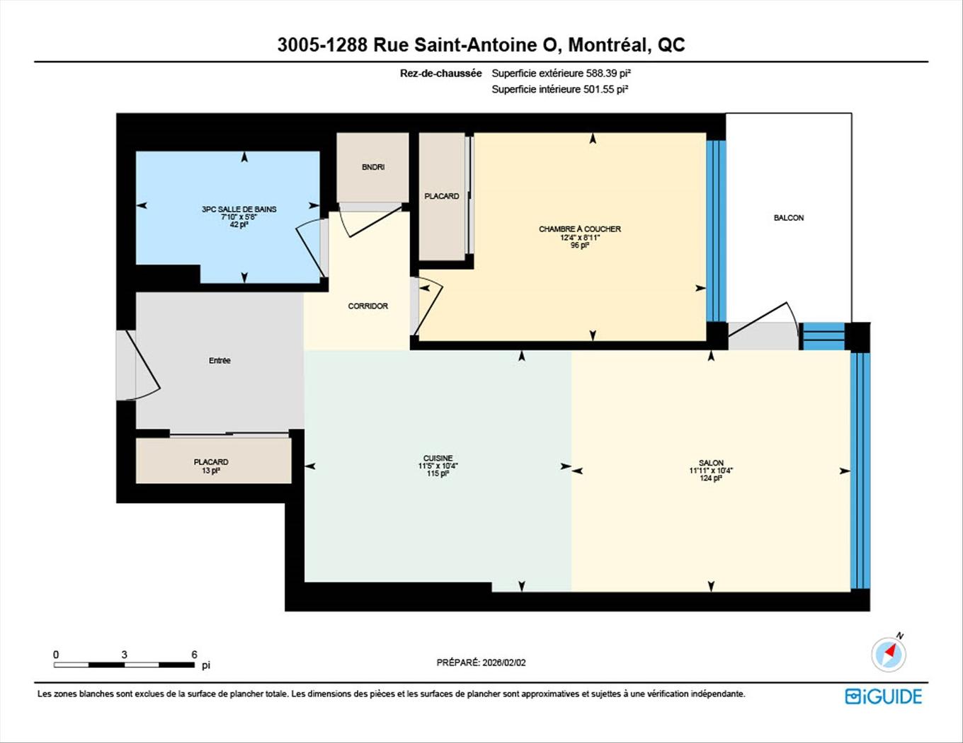 Autre - 3005-1288 Rue St-Antoine O., Montréal (Ville-Marie), QC - Other