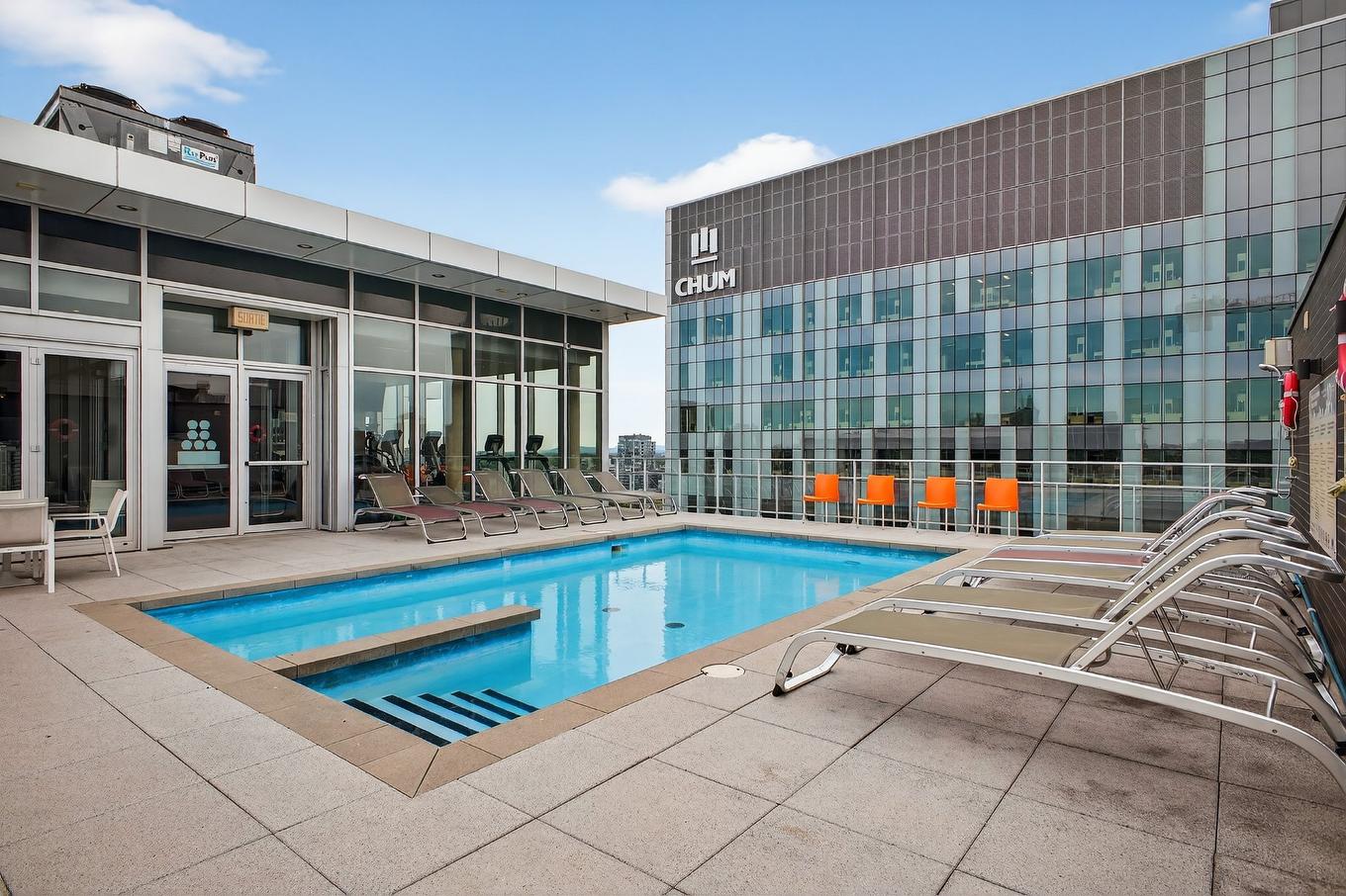 Piscine - 1007-1150 Rue St-Denis, Montréal (Ville-Marie), QC - Outdoor With In Ground Pool