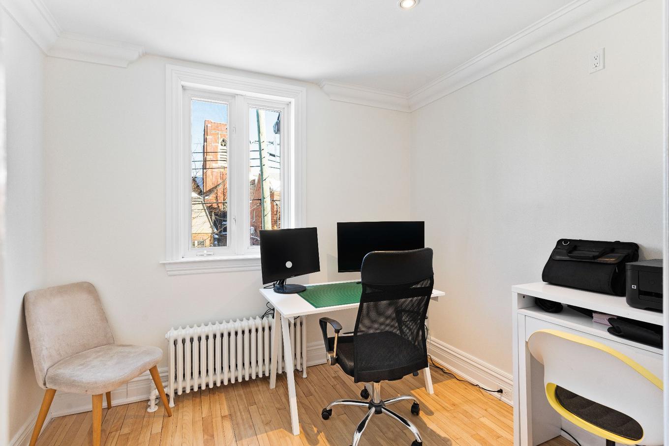 Bedroom - 4170 Av. De Kensington, Montréal (Côte-Des-Neiges/Notre-Dame-De-Grâce), QC - Indoor Photo Showing Office