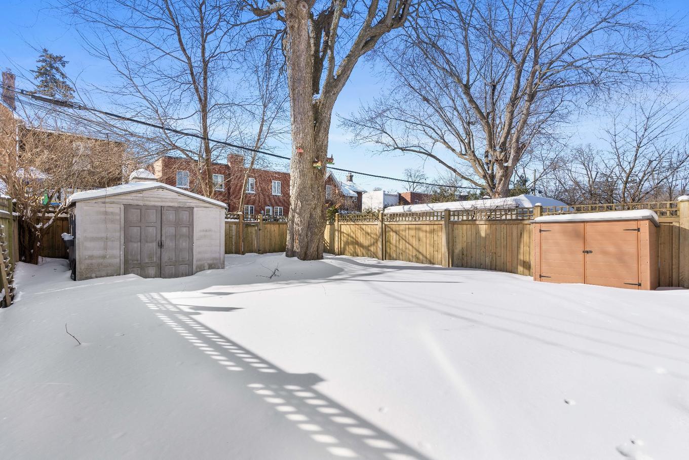 Backyard - 4170 Av. De Kensington, Montréal (Côte-Des-Neiges/Notre-Dame-De-Grâce), QC - Outdoor