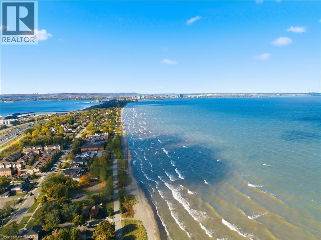 337 Beach Boulevard Unit# 7, Hamilton, ON - Outdoor With Body Of Water With View