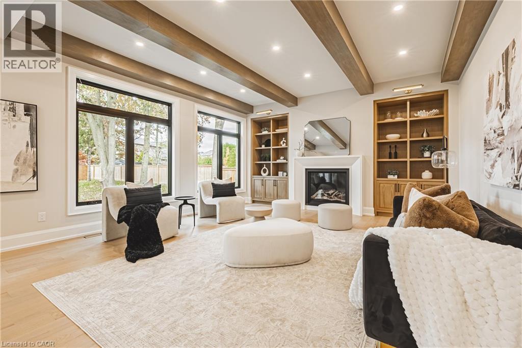 362 Harmony Hall Drive, Ancaster, ON - Indoor With Fireplace