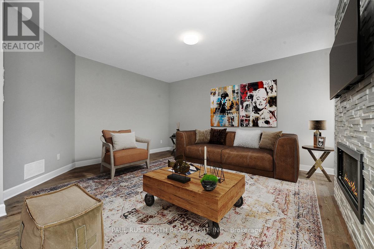 Family Room - 147 Aquarium Avenue, Ottawa, ON - Indoor Photo Showing Living Room With Fireplace