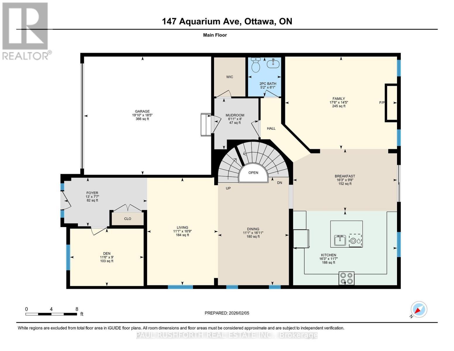 iGuide Floor Plan-Second Level - 147 Aquarium Avenue, Ottawa, ON - Other