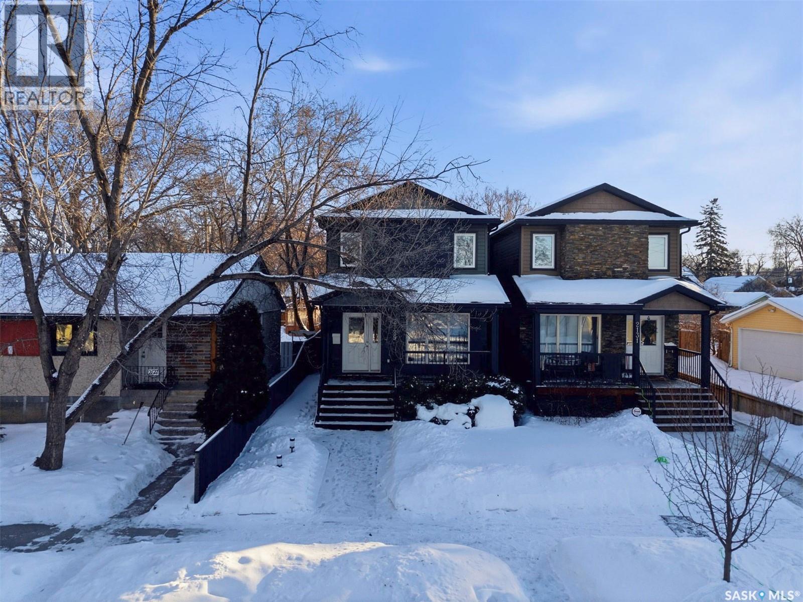2129 Coy Avenue, Saskatoon, SK - Outdoor With Deck Patio Veranda With Facade
