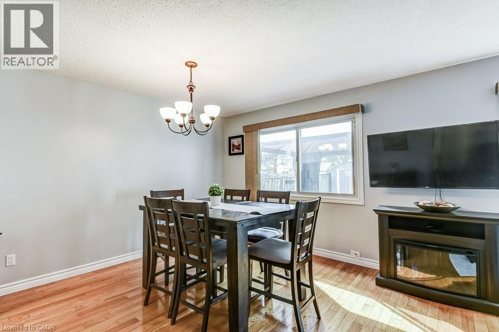 2779 Andorra Circle, Mississauga, ON - Indoor Photo Showing Dining Room With Fireplace