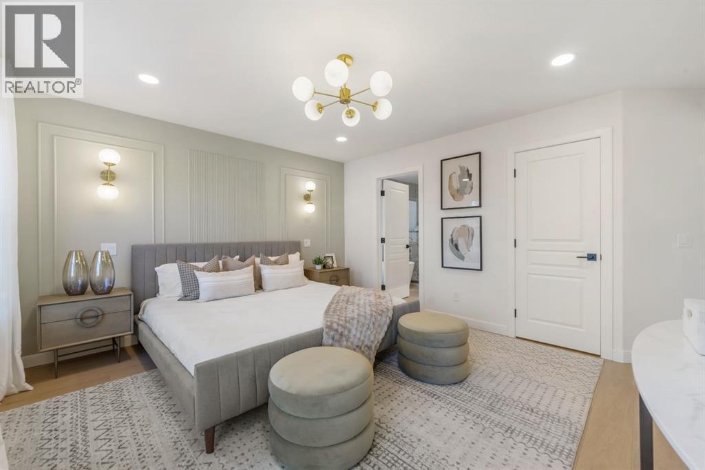 125 Discovery Place Sw, Calgary, AB - Indoor Photo Showing Bedroom