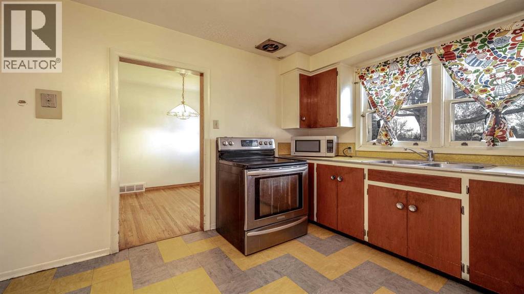 10 Marlowe Place Ne, Calgary, AB - Indoor Photo Showing Kitchen With Double Sink