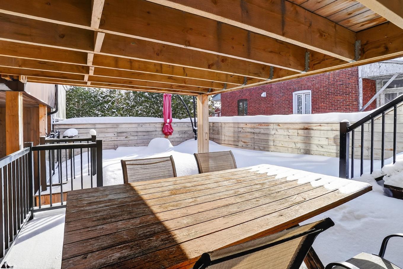 Balcon - 4328 Av. Coolbrook, Montréal (Côte-Des-Neiges/Notre-Dame-De-Grâce), QC - Outdoor With Deck Patio Veranda With Exterior