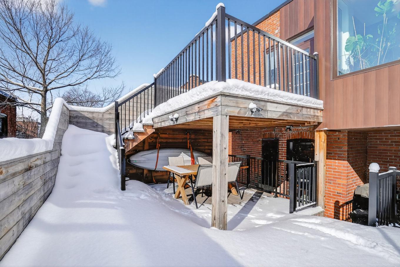 Balcon - 4328 Av. Coolbrook, Montréal (Côte-Des-Neiges/Notre-Dame-De-Grâce), QC - Outdoor With Exterior