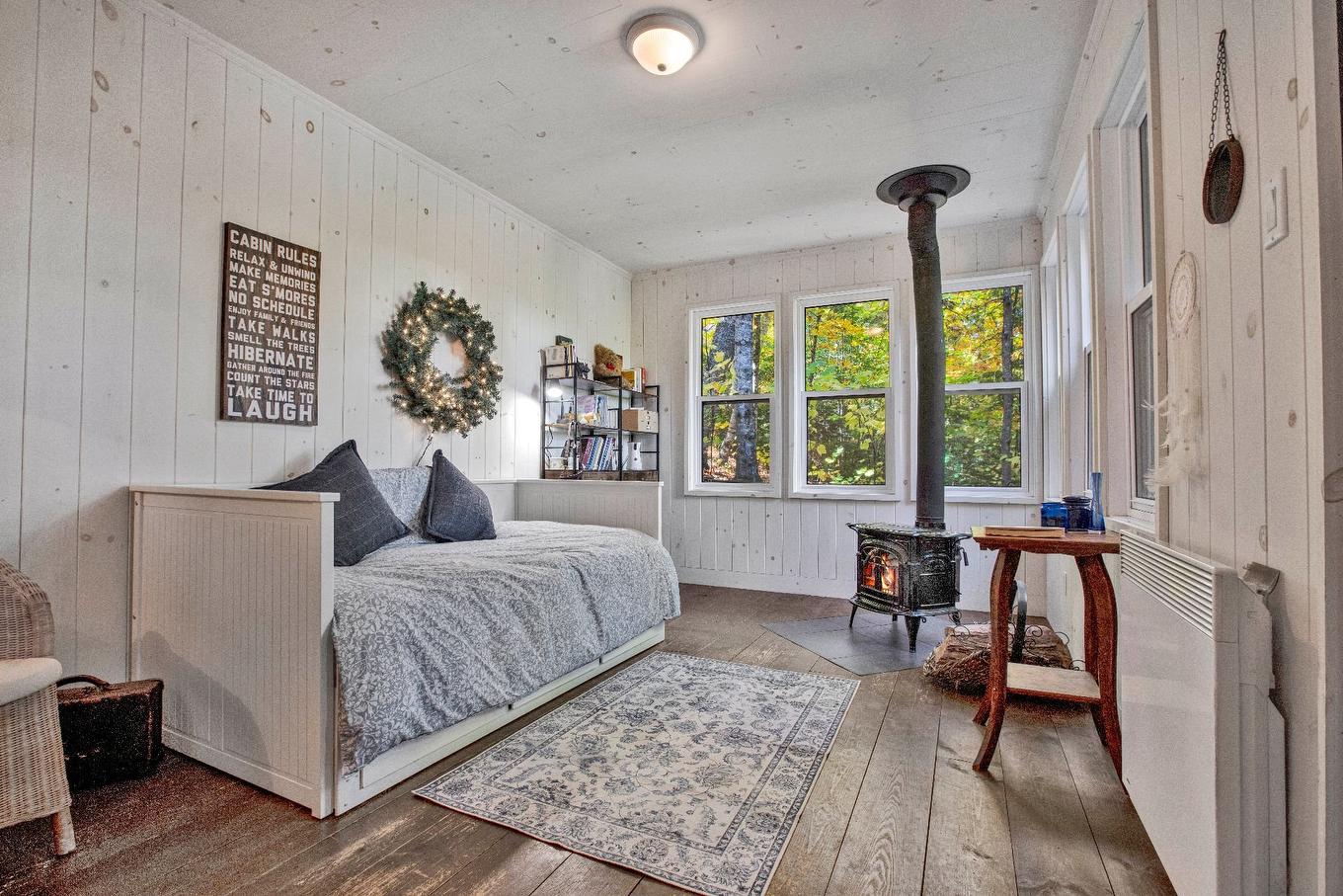 Solarium/Verrière - 511Z Ch. Du Lac-Vincent, Shawinigan, QC - Indoor Photo Showing Bedroom