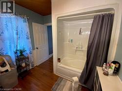 new shower -