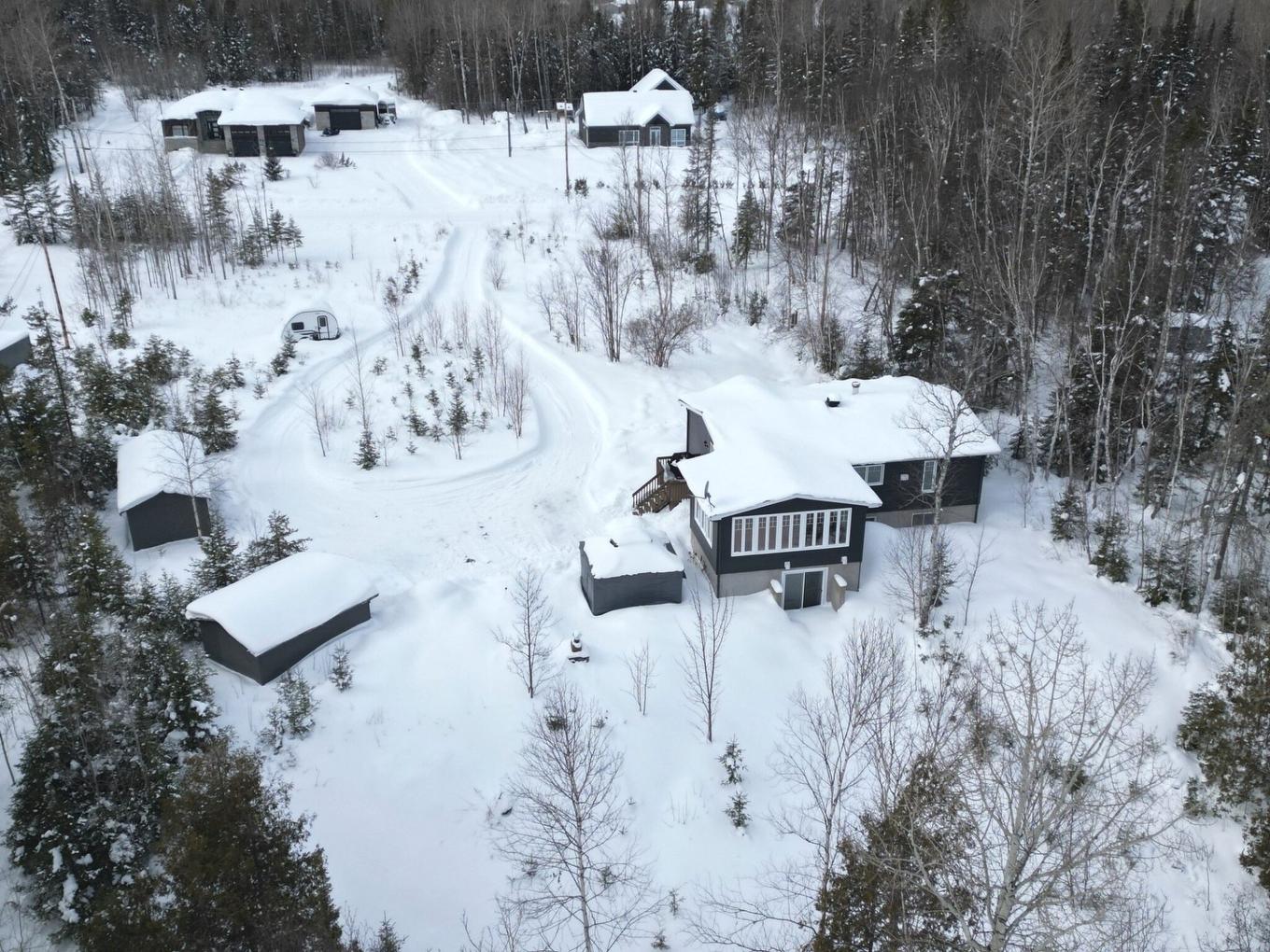 Aerial photo - 574 Ch. Mercier, Val-D'Or, QC - Outdoor