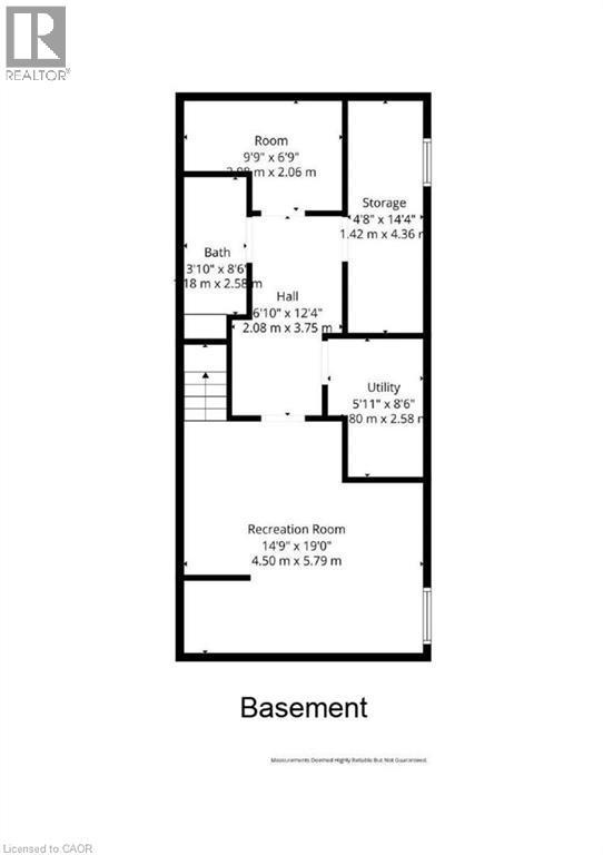 View of home floor plan - 24 Somerset Avenue, Hamilton, ON - Other