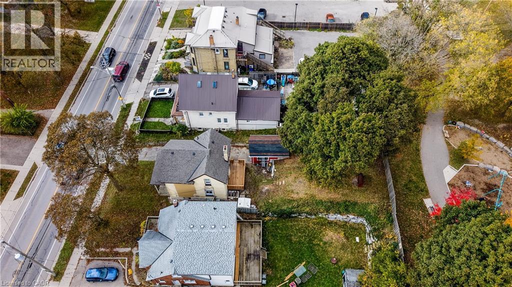 Aerial view - 134 Courtland Avenue E, Kitchener, ON