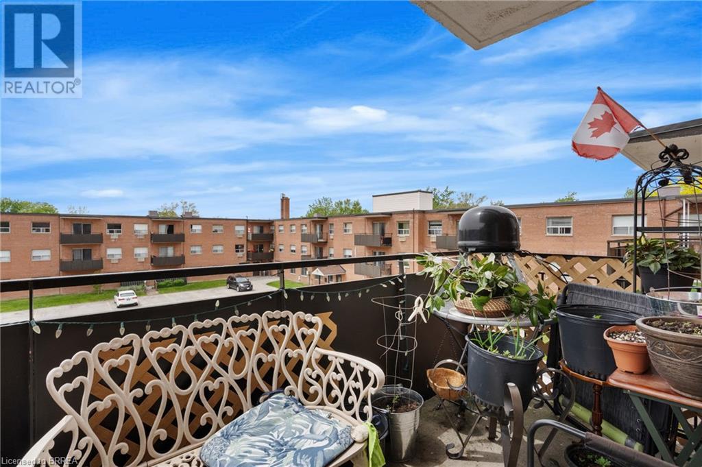 View of balcony - 485 Thorold Road Unit# 323, Welland, ON - Outdoor With Balcony