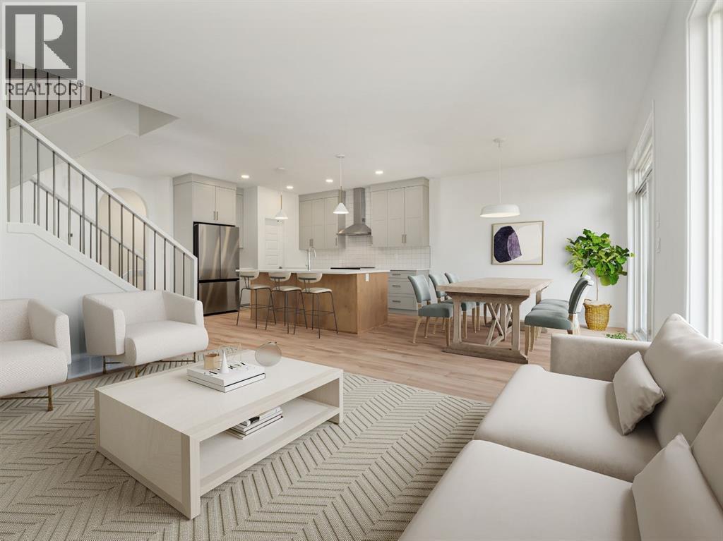 730 Violet Place W, Lethbridge, AB - Indoor Photo Showing Living Room