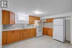 Basement level kitchen -