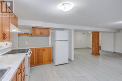 Basement level kitchen -